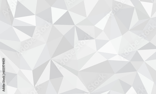 Abstract triangle pattern. Gray polygonal background. Vector illustration for your design.