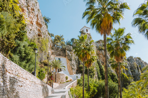 Guadalest, Spain. Guadalest is captivating Spanish village, embraced by majestic mountains and boasting rich historical heritage