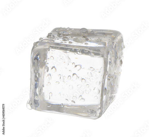 Cubito de hielo aislado