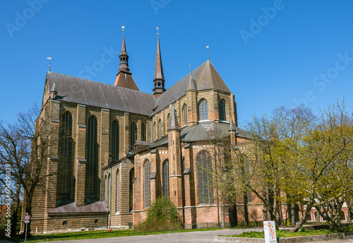 St Mary's Church In Rostock