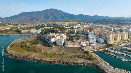 playa del el cristo en el municipio de Estepona, España