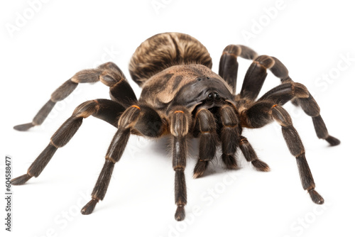 Tarantula Spider Isolated on Transparent Background - Generative AI 