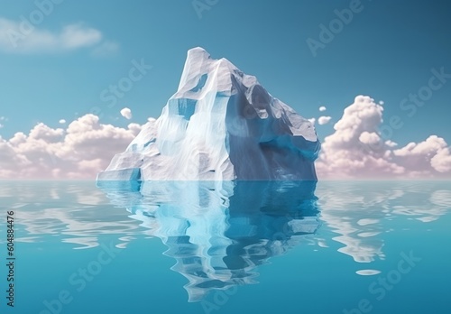 Iceberg the water, generative ai