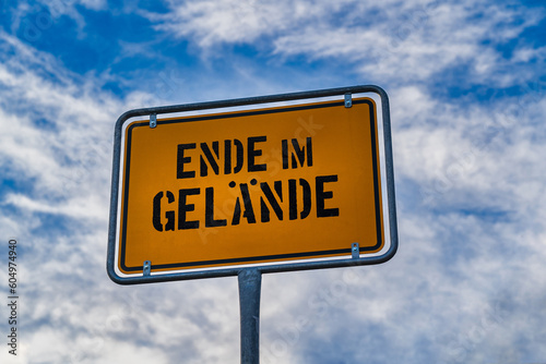 Ende im Gelände