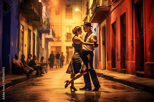 Tango Festival in Buenos Aires by Generative AI