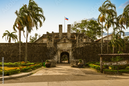 Fort San Pedro, a military defense structure in Cebu, Philippines