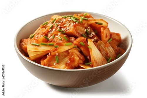 Kimchi is a traditional Korean banchan consisting Food Photography