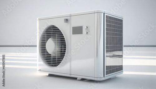 Sustainable Renewable Energy Heat Pump System for houses made in Germany