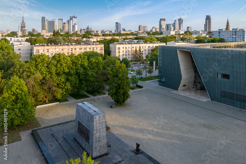 Museum of the History of Polish Jews 'Polin' from above