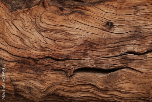File of bark wood texture, providing a natural and raw feel Generative AI