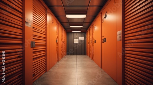 storage hall , ai generative