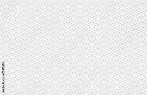 white seamless metal rhombus pattern painted texture for background