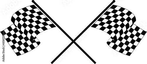 checkered flag svg vector file , resizable , isolated on white background