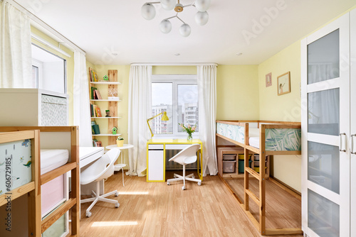 The interior of the apartment with different decor
