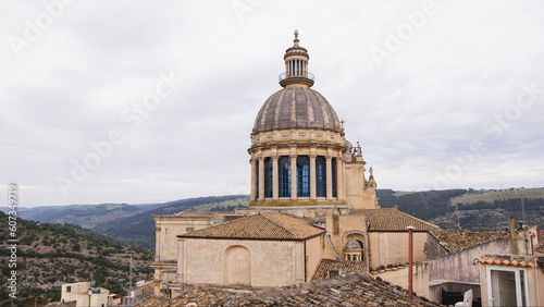 Ancient bell tower of the Ragusa cathedral