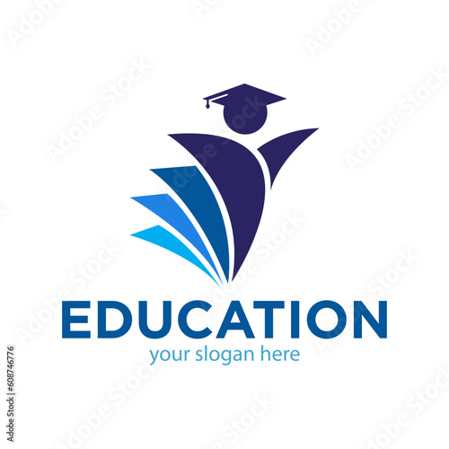 Education Logo Design Illustration