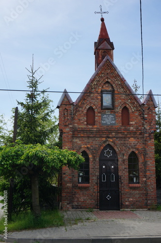 Saint Florian Chapel (kapliczka), 1920. Ogrodzieniec, Poland.