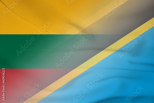 Lithuania and Tanzania government flag transborder contract TZA LTU