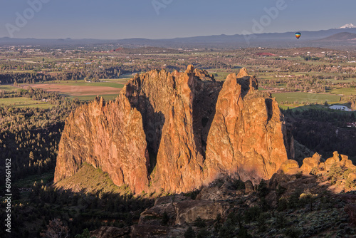 Smith Rock State Park Rock Formation in the Morning