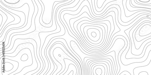 Topographic map background geographic line map with elevation assignments. Modern design with White background with topographic wavy pattern design.paper texture Imitation of a geographical map shades