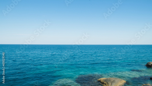 Beautiful sea view - generative ai