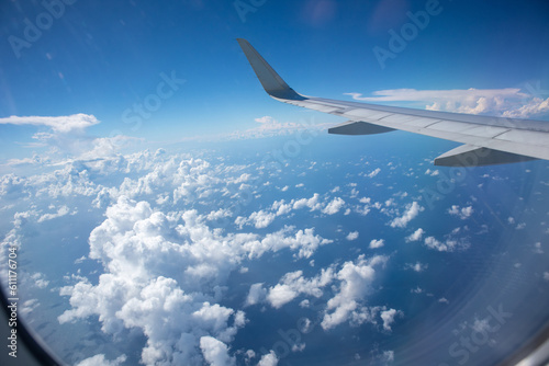 Volando sobre el océano atlántico 