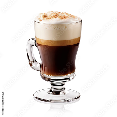 Irish coffee drink (Generative AI)