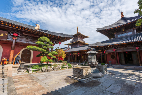 Courtyards and Architecture of Chinese Buddhist Temples