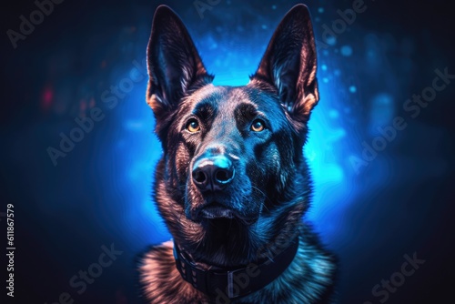 German Shepherd - Police Dog K9