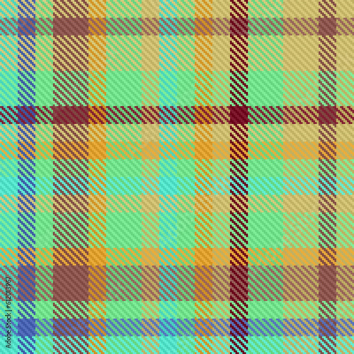 Background texture check of tartan vector pattern with a fabric textile seamless plaid.
