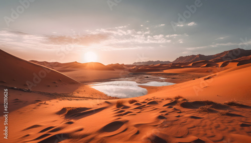 Desert sand landsacpe