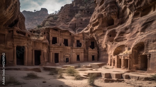 Petra Jordan ruins of the ancient city of historic city