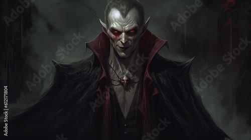 vampire in the night