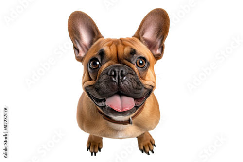 French bulldog cut out transparent background, PNG ,Generative AI