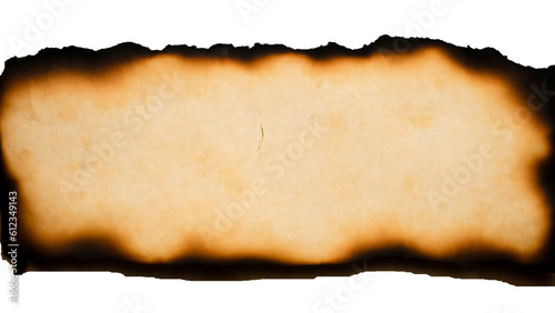 burnt paper background