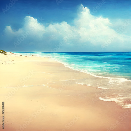 "Relaxing Summer Day at the Beach" 