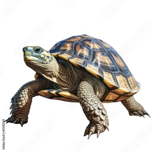 żółw, wygenerowane przez AI, ilustracja bez tła