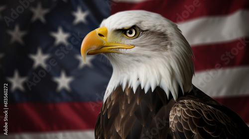 The national symbol of the USA, generative ai