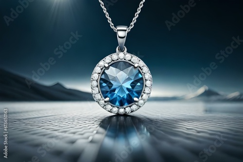 Diamond fashion necklace