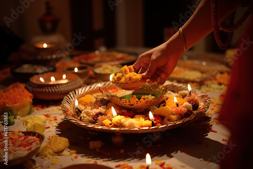 traditional puja prayer rituals