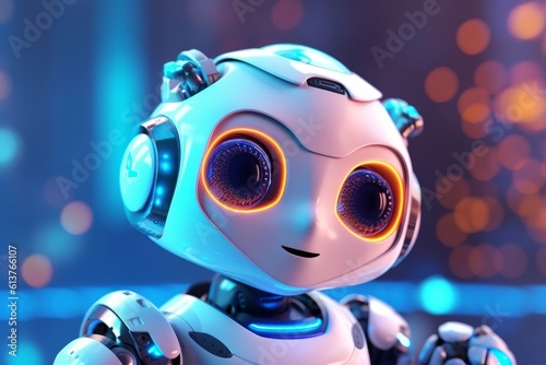 ロボットのキャラクター素材 Generative AI