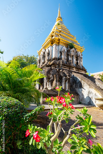 Chiang Man temple in Chiang Mai, Thailand 