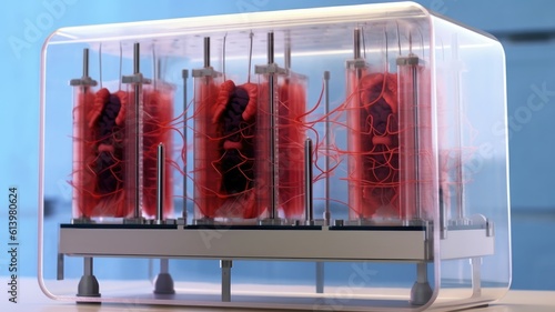 Bio printers fabricate functioning human organs. Revolutionizing the field of transplantation medicine. Generative AI