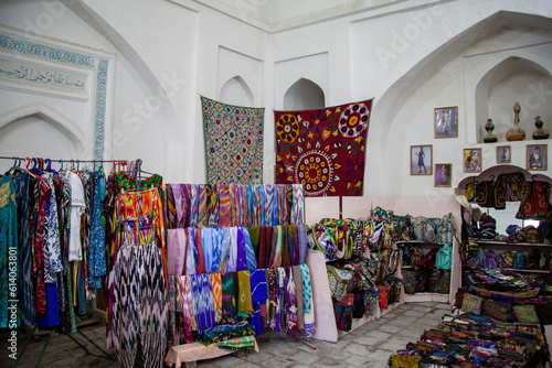 cloth in the bukhara uzbekistan