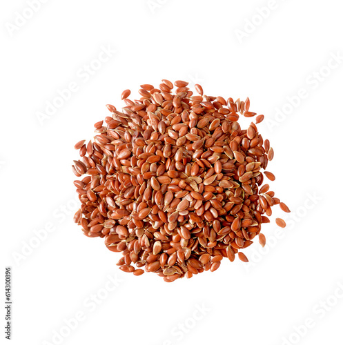  flax seeds isolated on transparent png