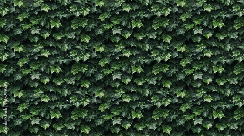 Seamless ivy pattern, created with AI Generative Technology