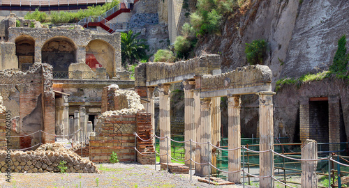 Ruins of Herculaneum ancient site