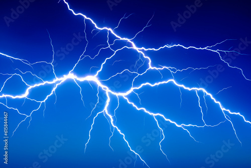 Ray. Lightning storm. Lightning bolt storm. Fork lightning striking. Lightning thunderstorm flash over the night sky. Cataclysms (hurricane, Typhoon, tornado). Bernard. Tej. Yemen. Oman.
