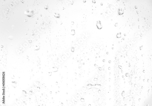 water drops on glass texture
