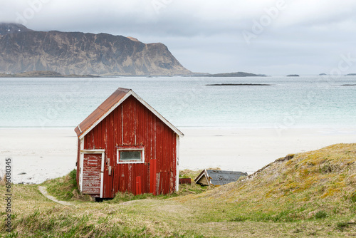 Ramberg Strand, Lofoten, Norwegen